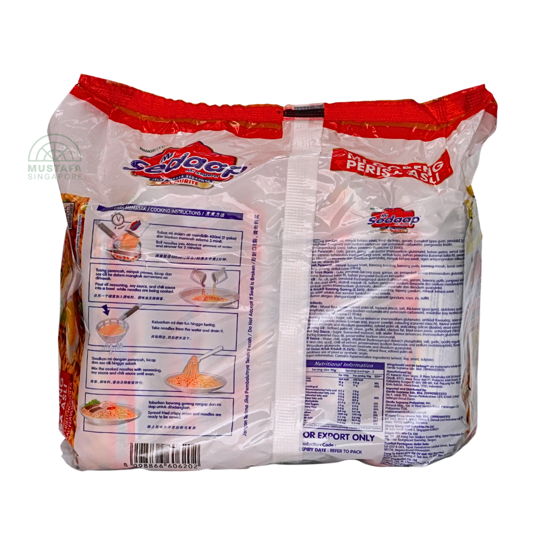 Mi Sedap Perisa Asli 90g x5