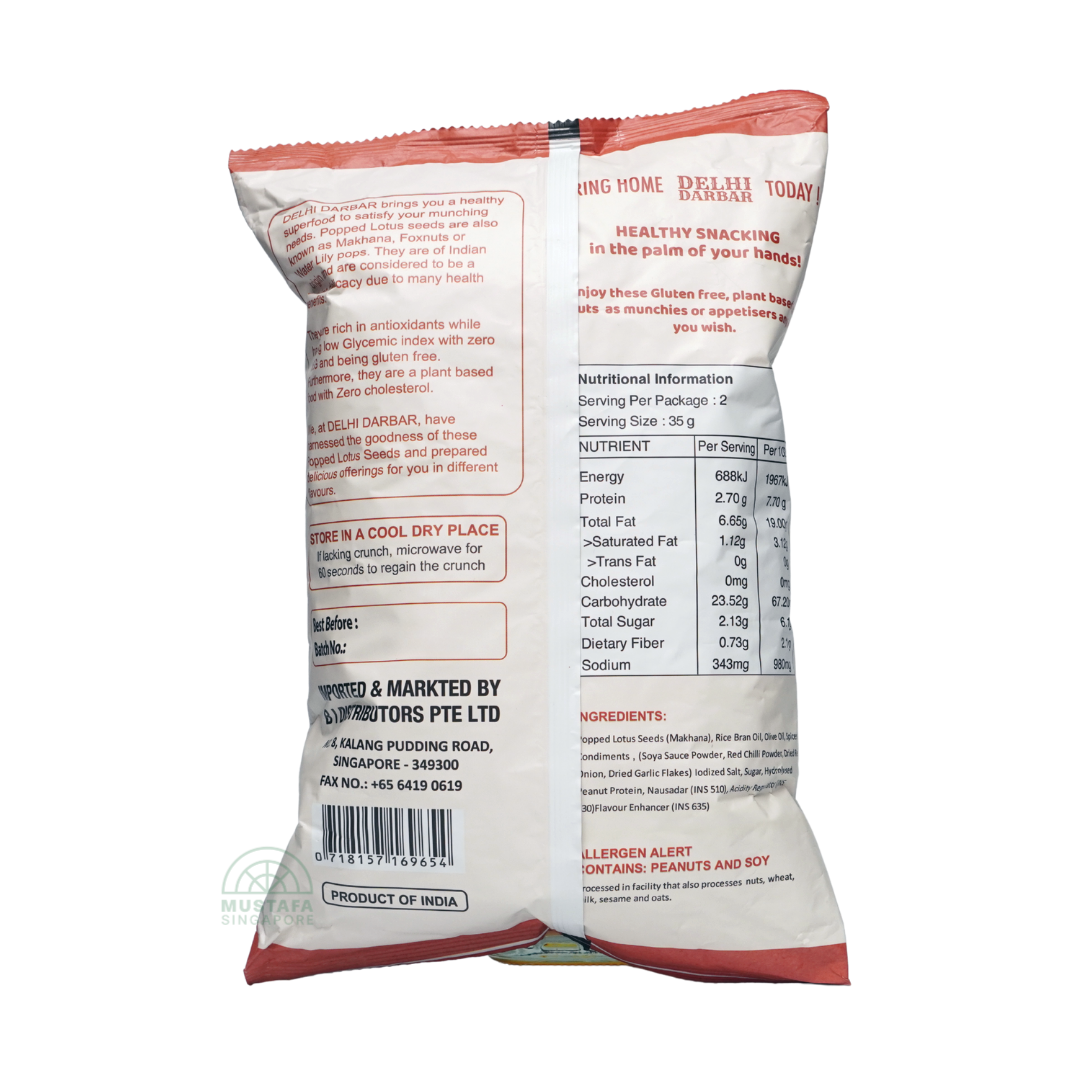 Popped Lotus Seed Makhana Tandoori 70g