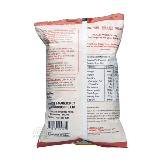 Popped Lotus Seed Makhana Tandoori 70g