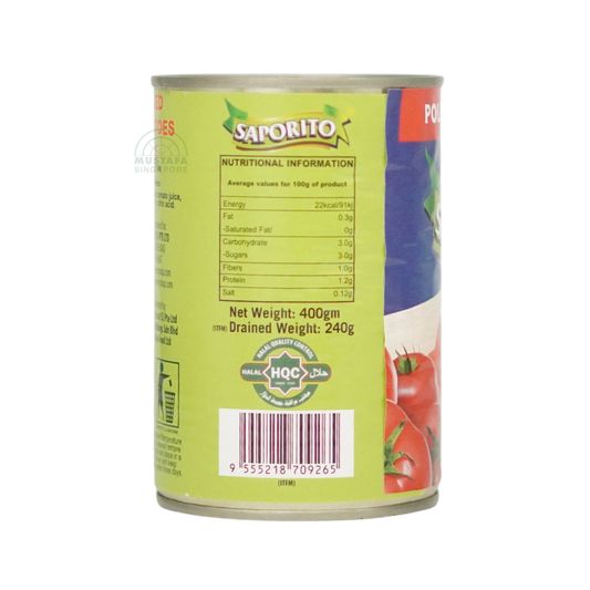 Saporito Diced Tomatoes 400g