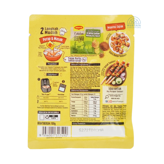 Maggi Air Fryer Tandoori Chicken Marinade Paste 100g
