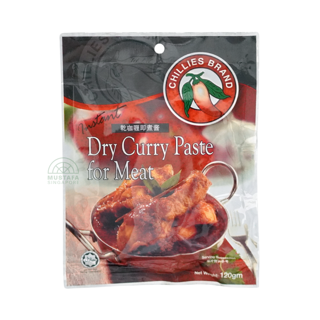 Chillies Brand Instant Dry Curry Paste for Meat 100g