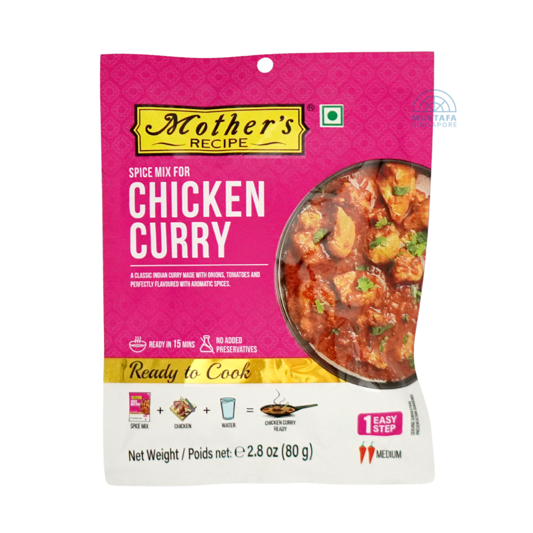 Mother's Recipe Spice Mix for Chicken Curry 80g