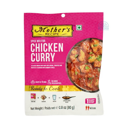 Mother's Recipe Spice Mix for Chicken Curry 80g