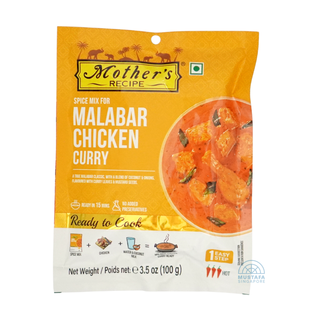 Mother's Recipe Spice Mix for Malabar Chicken Curry 100g