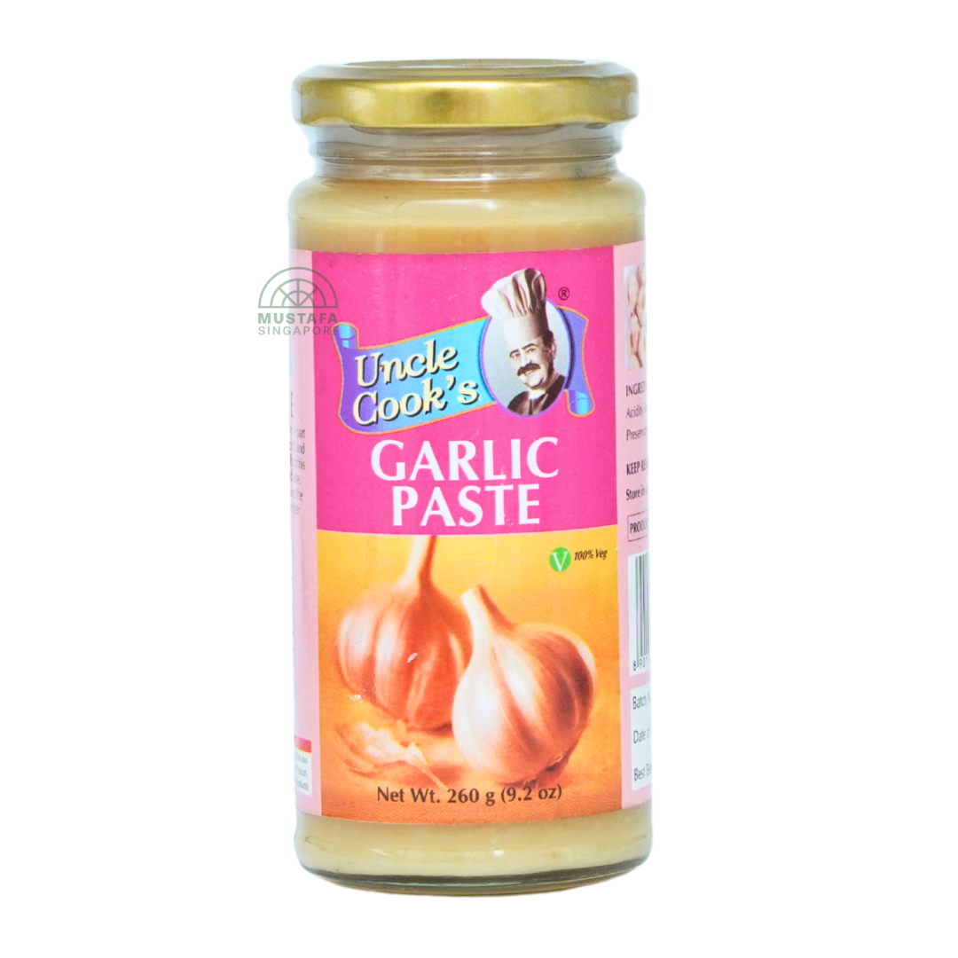 Uncle Cook's Garlic Paste (100% Vegetarian) 260g