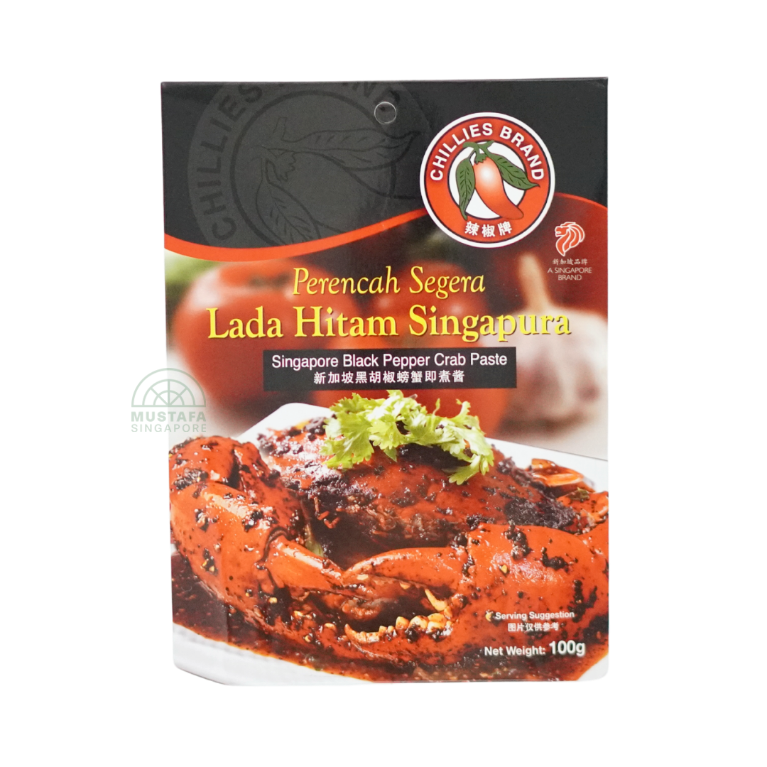 Chillies Brand Singapore Black Pepper Crab Paste 100g