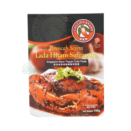 Chillies Brand Singapore Black Pepper Crab Paste 100g