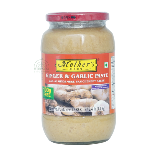 Mother's Recipe Ginger & Garlic Paste (Free 100g) 1.1kg
