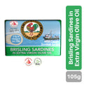 Ayam Brand Brisling Sardines in Extra Virgin Olive Oil 120g