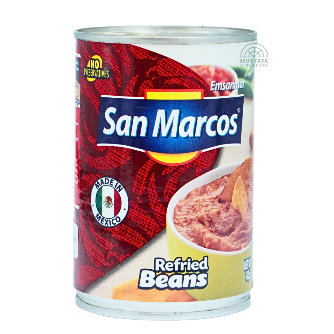San Marcos Refried Beans 430g