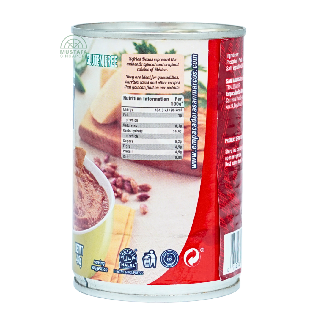 San Marcos Refried Beans 430g
