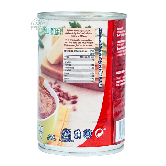 San Marcos Refried Beans 430g
