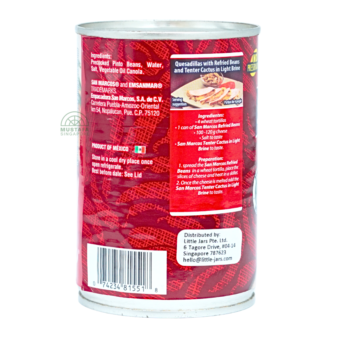 San Marcos Refried Beans 430g