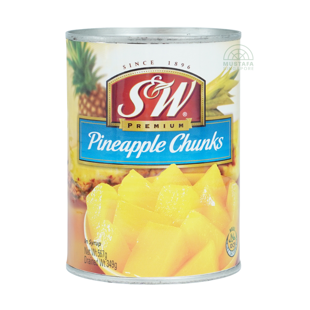 S&W Select Premium Pineapple Chunks 567g