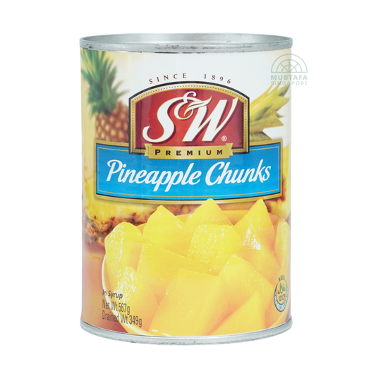 S&W Select Premium Pineapple Chunks 567g