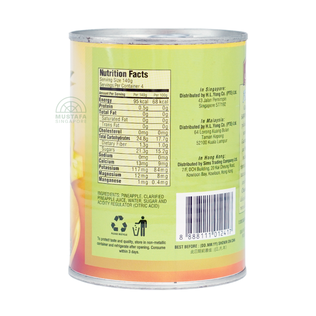 S&W Select Premium Pineapple Chunks 567g