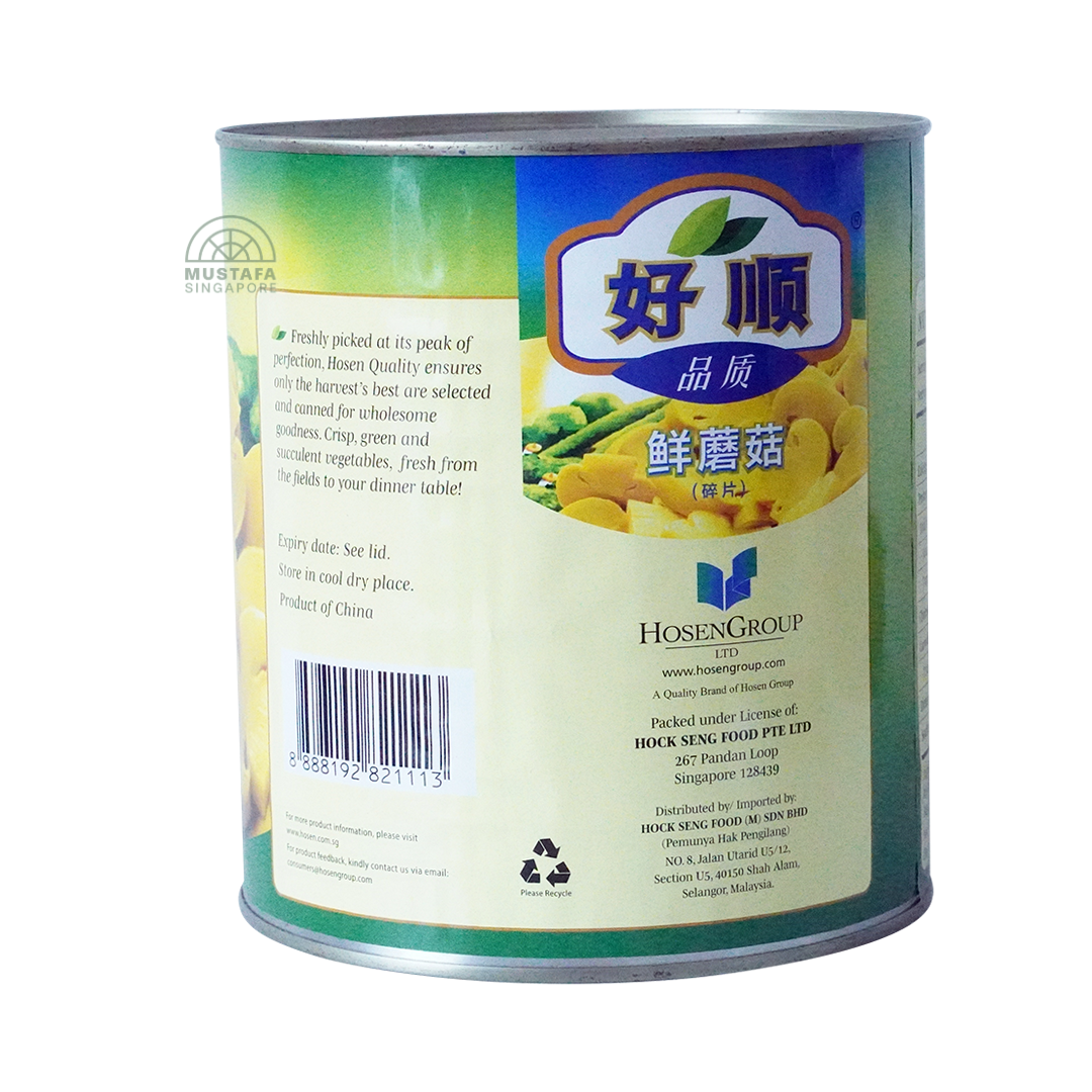 Hosen Mushroom Choice Pieces & Stems 2840g