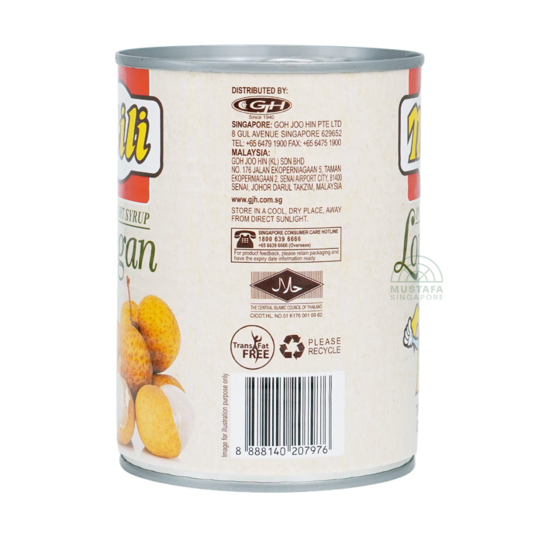 Mili Longan in Light Syrup 565g