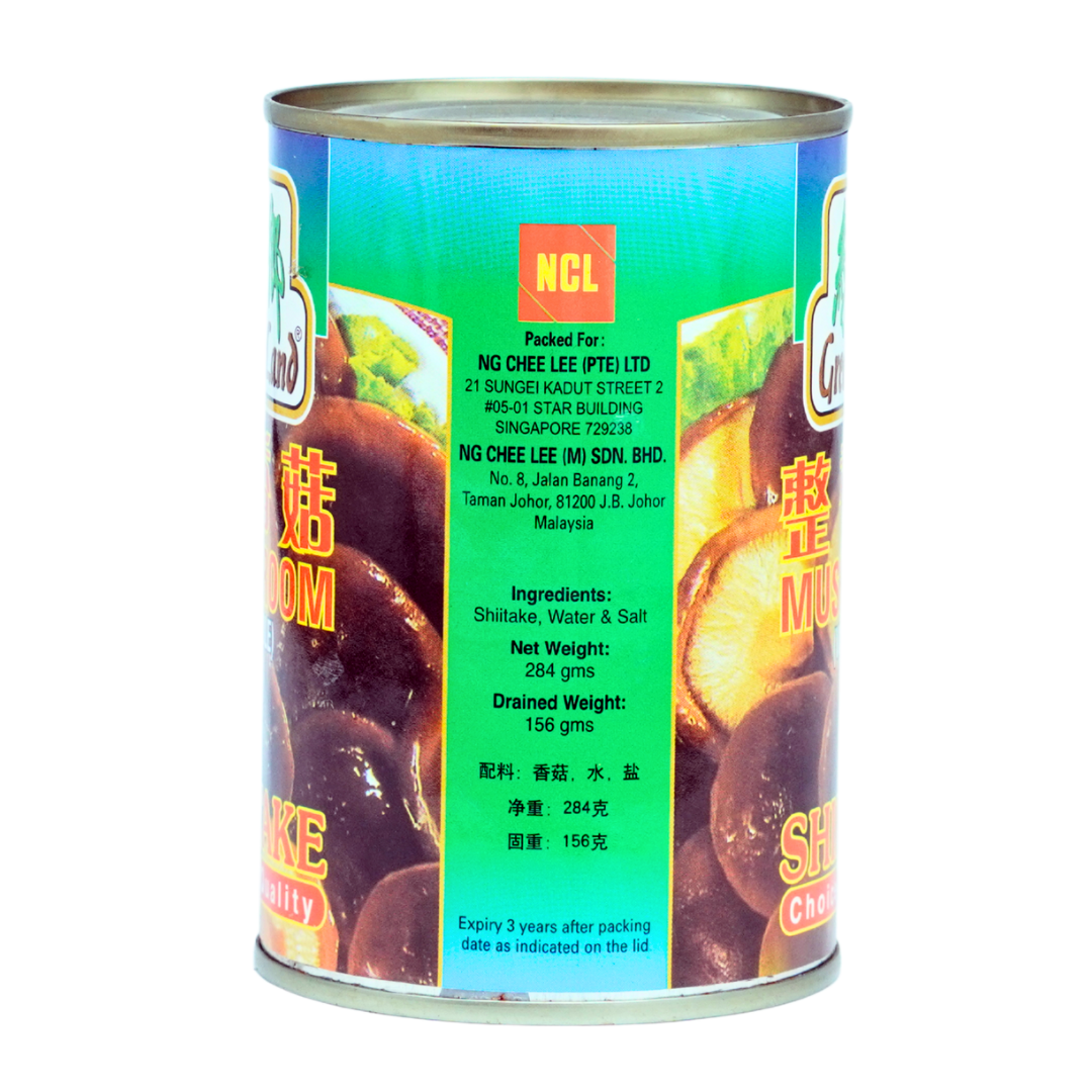 GreenLand Mushroom Whole Shiitake Choice Quality 284g