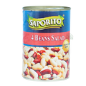 Saporito 4 Beans Salad 400g
