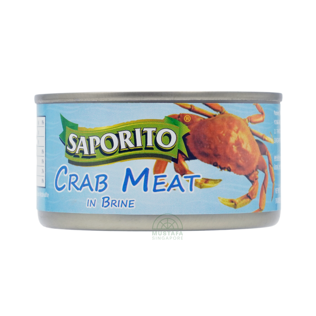 Saporito Crab Meat in Brine 170g