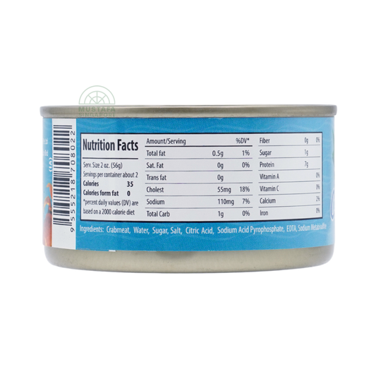 Saporito Crab Meat in Brine 170g