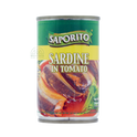 Saporito Sardine in Tomato Sauce 155g