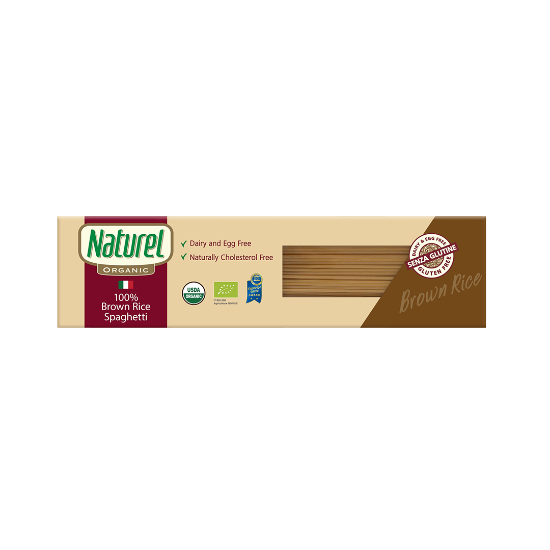 Naturel Organic Brown Rice Spaghetti 250g