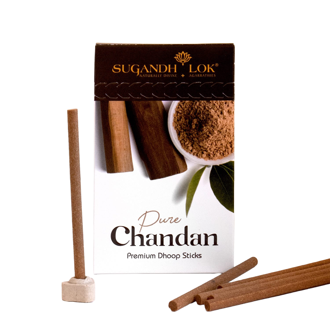 Sugandh Lok Pure Chandan Premium Dhoop Sticks