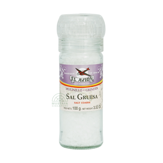 El Avion Salt Coarse with Grinder 100g