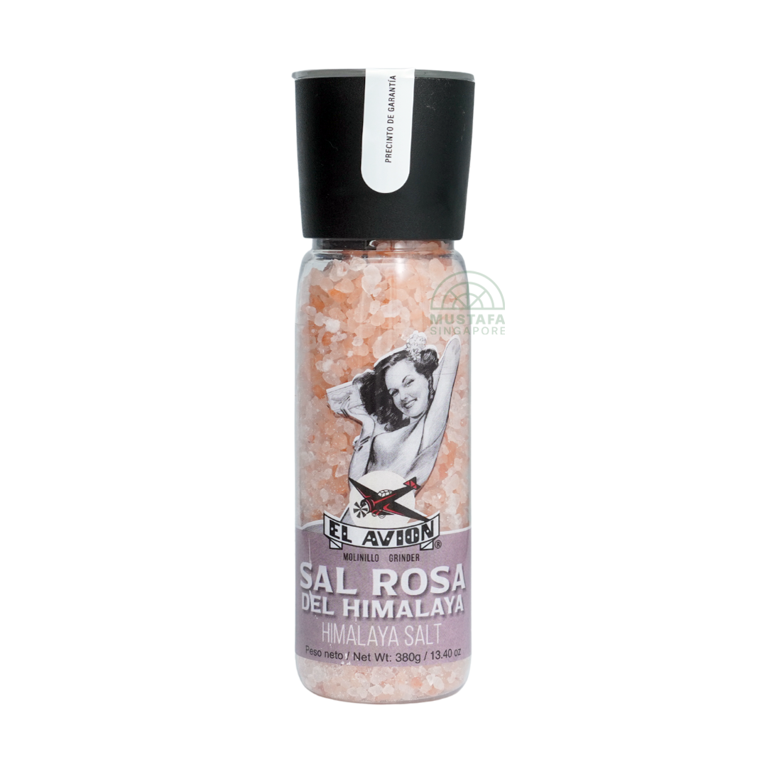 El Avion Himalaya Salt with Grinder 380g