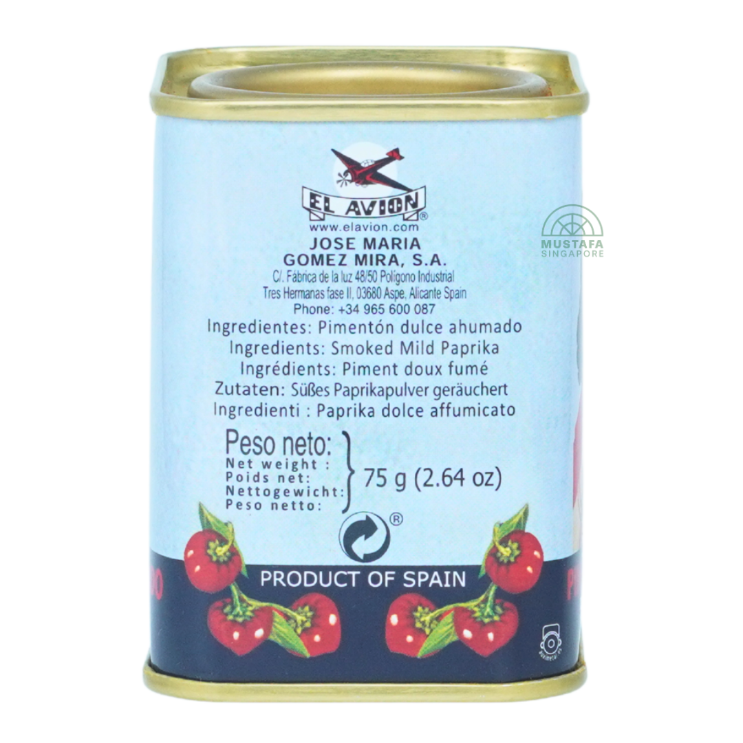 El Avion Smoked Mild Paprika 75g