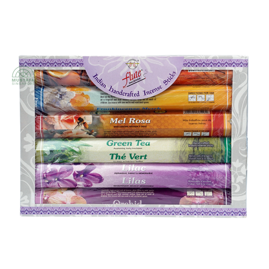 Flute Assorted Window Box Incense Sticks (Agarbathi)