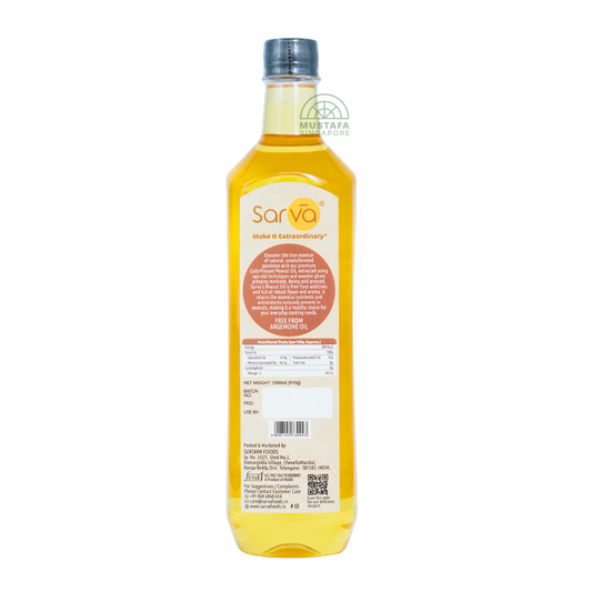 Cold Pressed Peanut Oil 1L