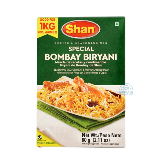 Shan Special Bombay Biryani Seasoning Mix 60g