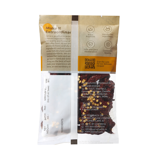 Sarva Kashmiri Chilli (Stemless) 250g
