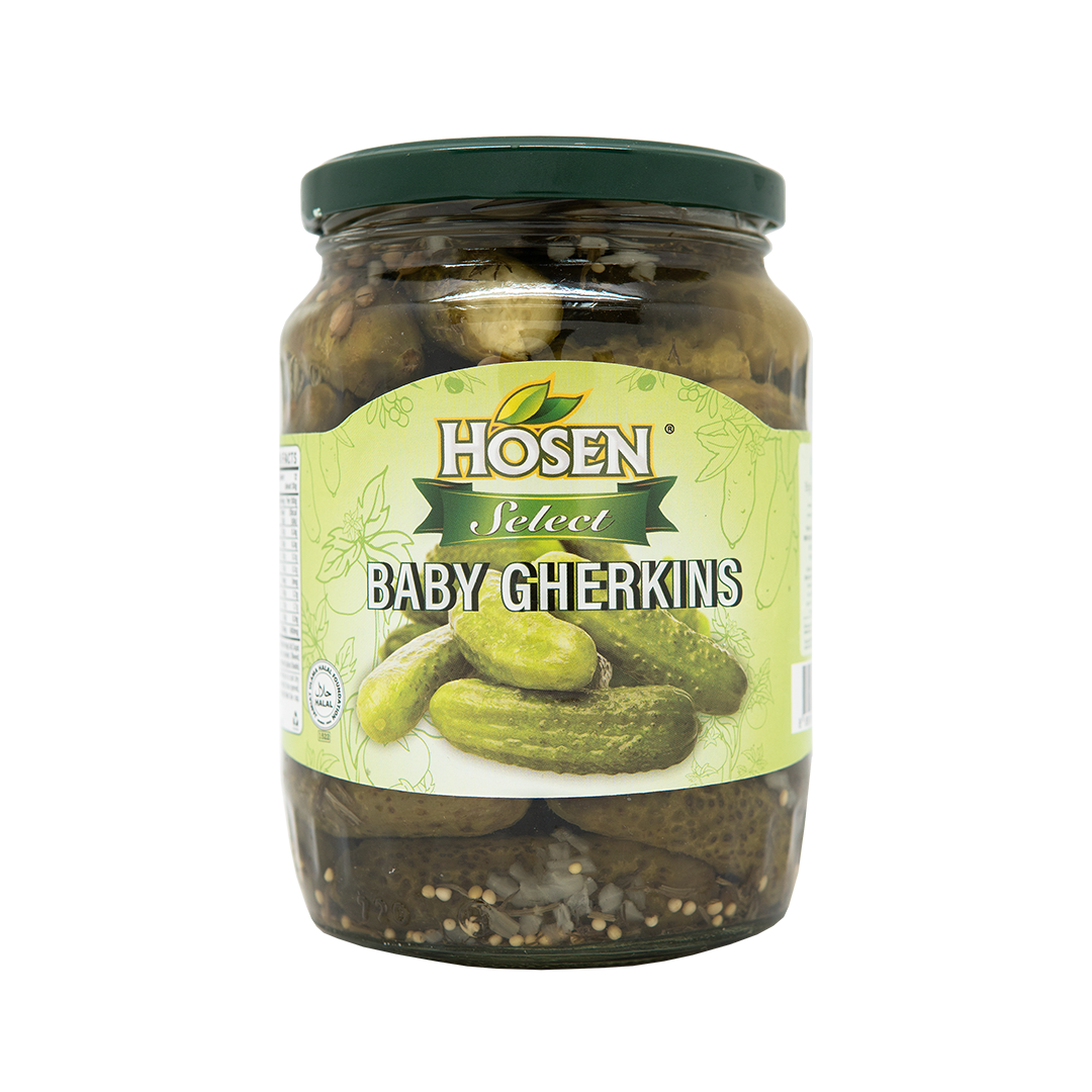 Hosen Select Baby Gherkins 680g