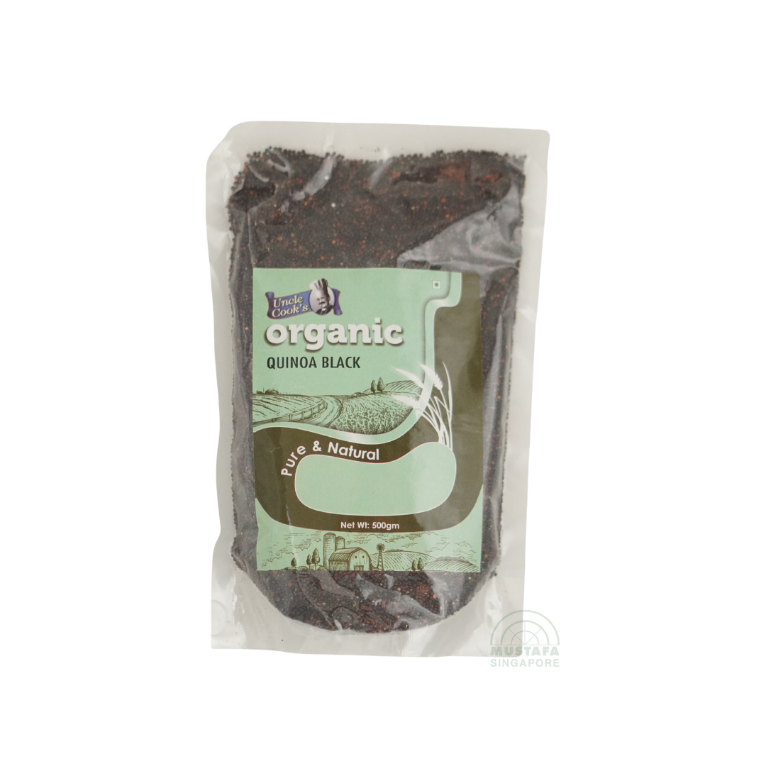 Uncle Cook's Organic Quinoa Black 500g