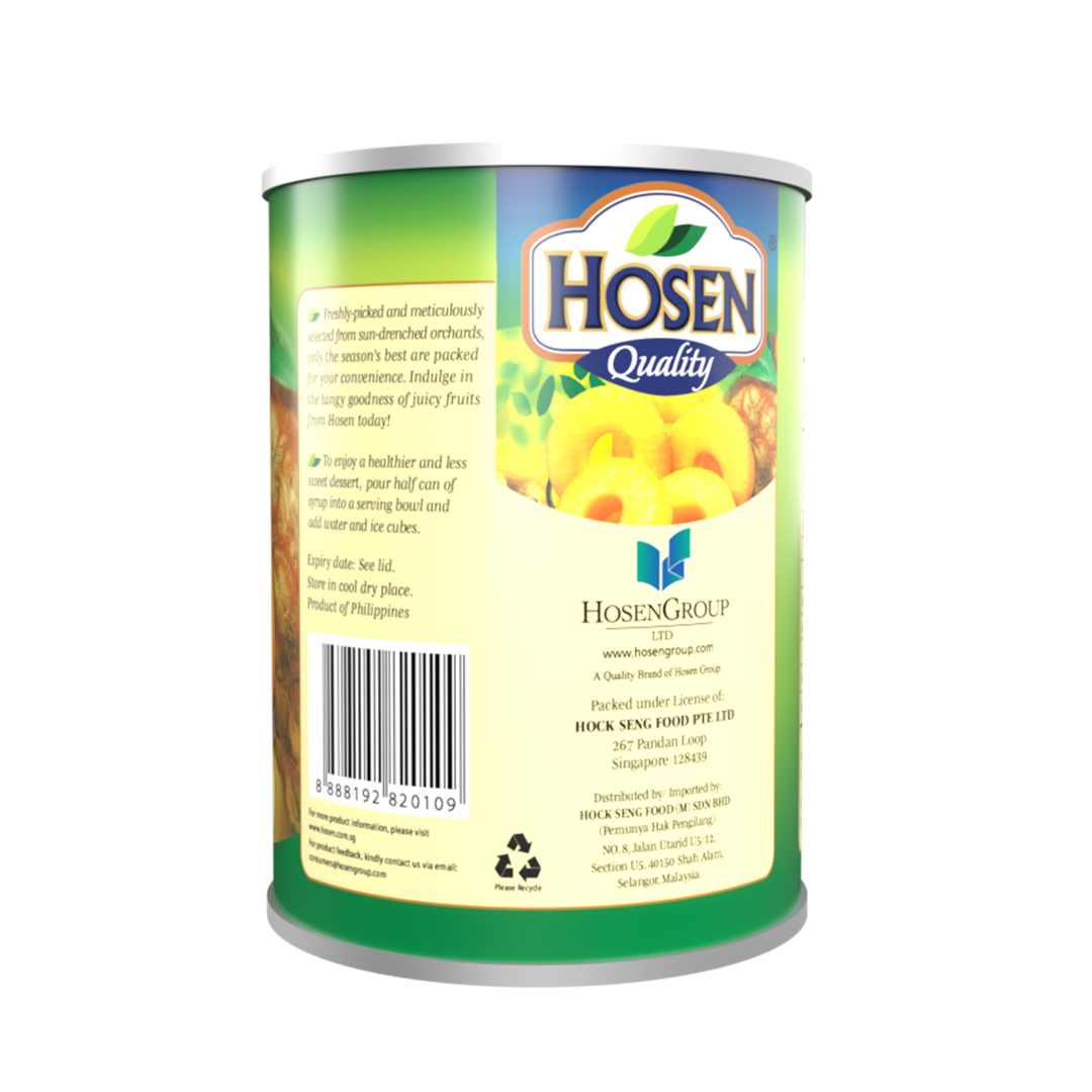 Hosen Pineapple Slices in Syrup 565g