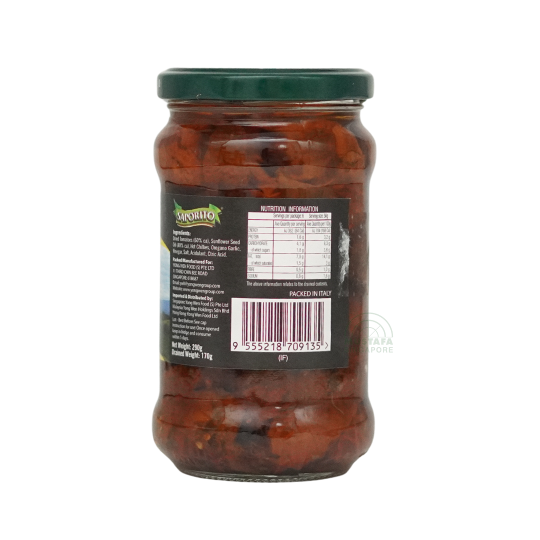 Saporito Sundried Tomato in Sunflower Oil 290g
