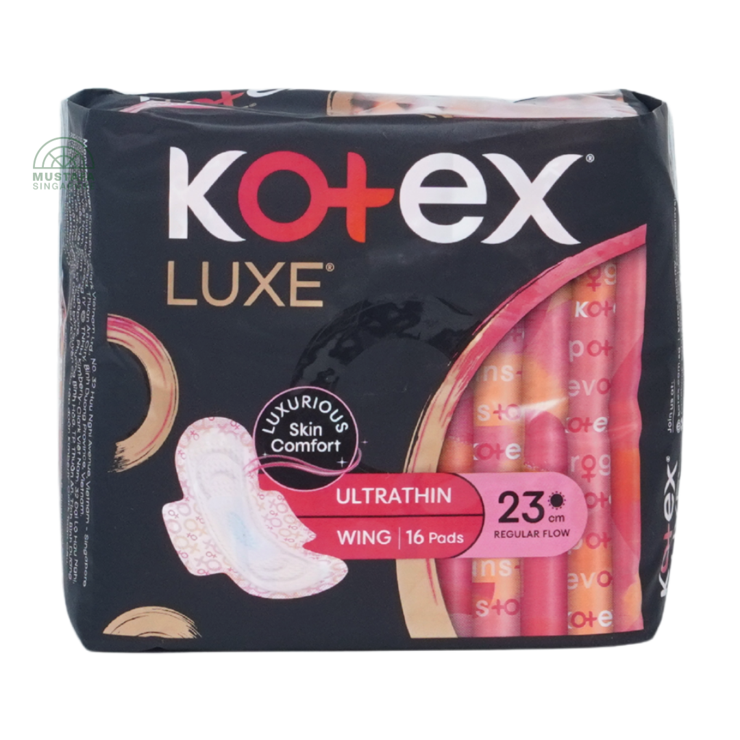 Kotex Luxe Ultrathin Overnight Wing 23cm 16s
