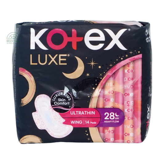 Kotex Luxe Ultrathin Overnight Wing 28cm 14s