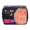 Kotex Luxe Ultrathin Overnight Wing 28cm 14s