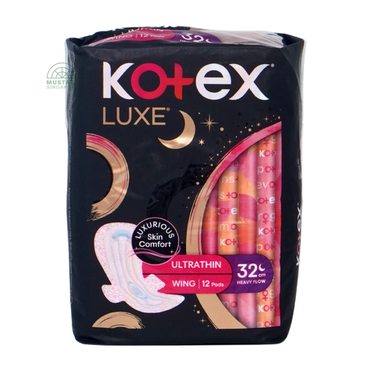 Kotex Luxe Ultrathin Overnight Wing 32cm 12s