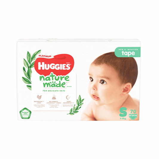 Huggies Platinum Naturemade S 70s