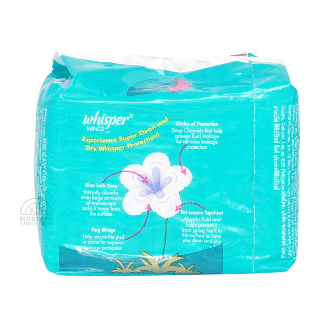 Whisper Regular Flow Wings Protect 23cm 10s