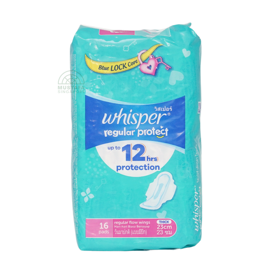 Whisper Regular Flow Wings Protect 23cm 16s