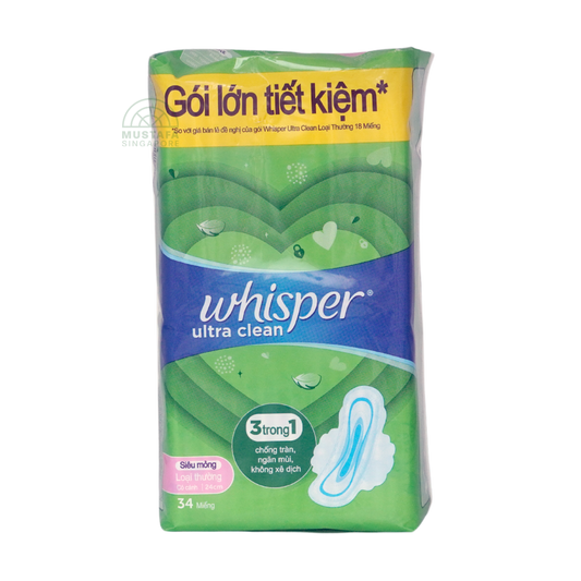 Whisper Ultra Regular Flow Wing 24cm 34s