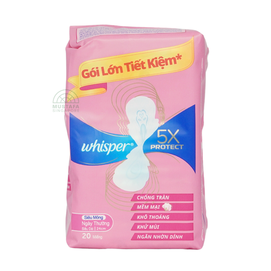 Whisper 5x Protect 24cm 20pcs